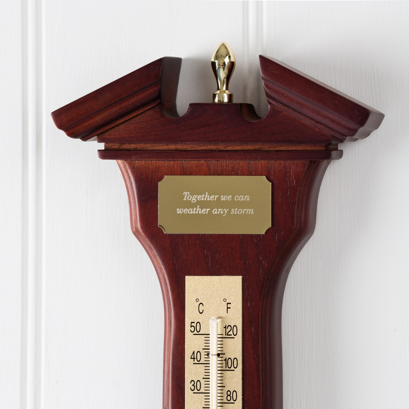 ClimeMET CM4281 'The Gainsborough' Classic Banjo Barometer Secondary image