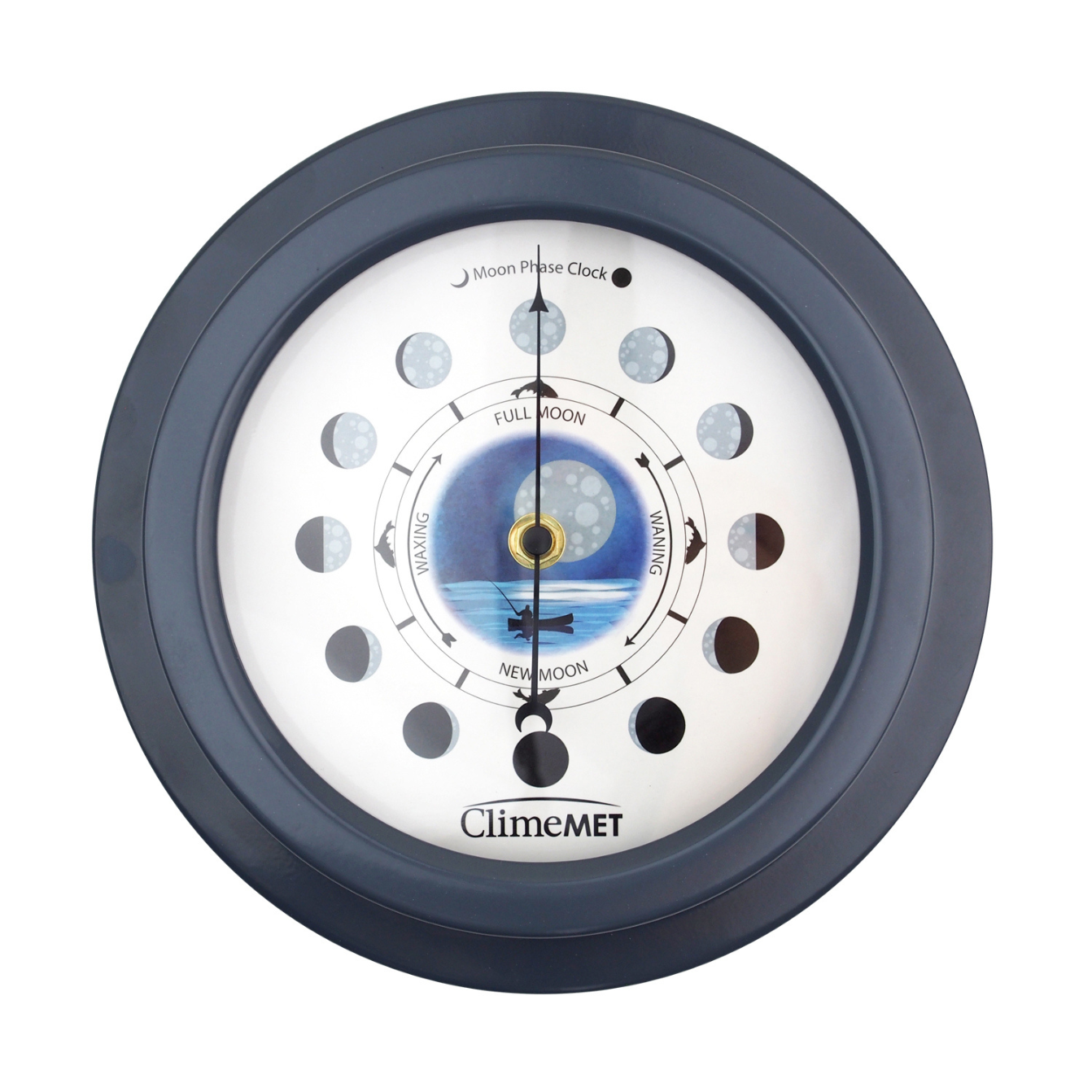 ClimeMET CM4610 Night Fishing Moon Phase Clock