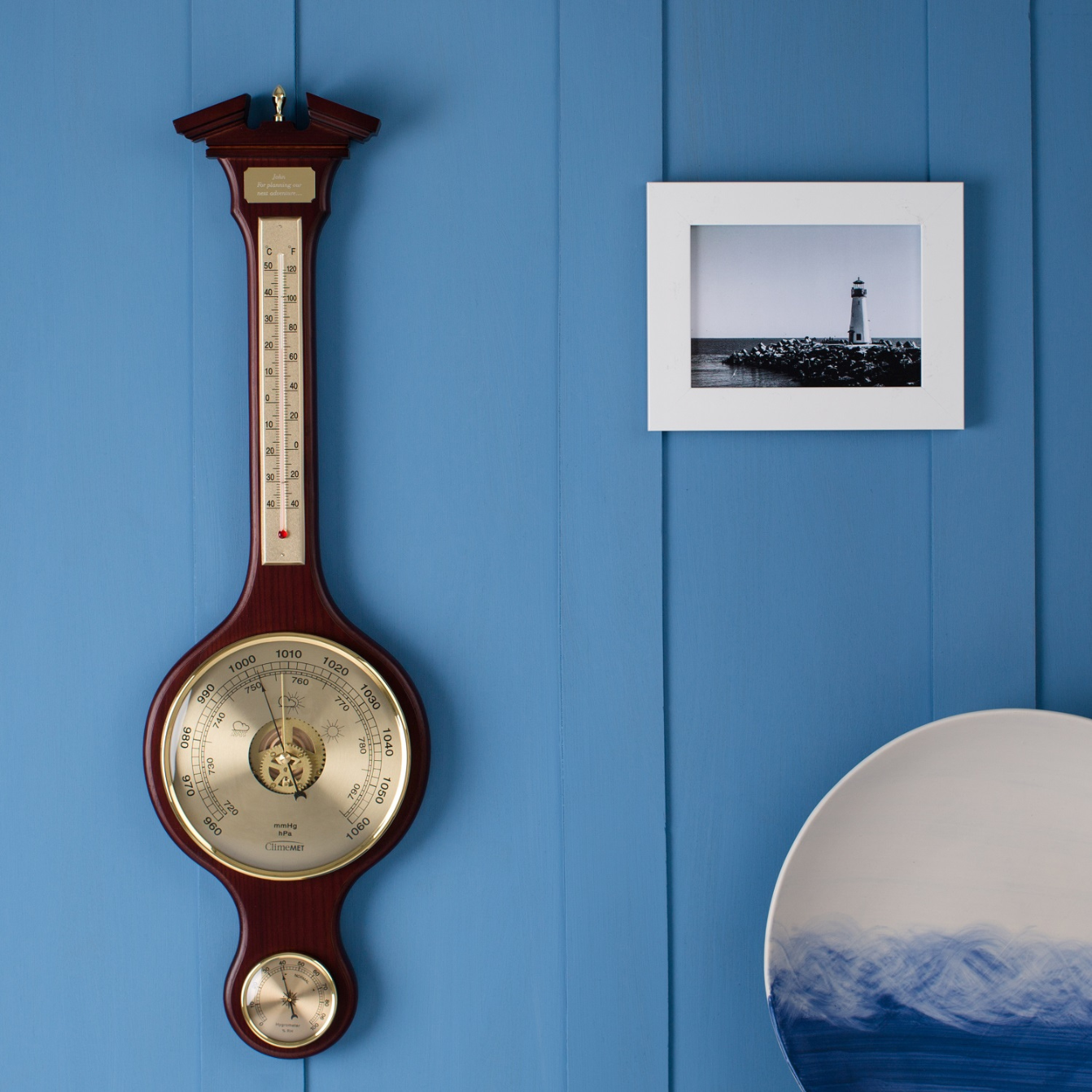 ClimeMET CM4280 'The Constable' Traditional Banjo Barometer Main image