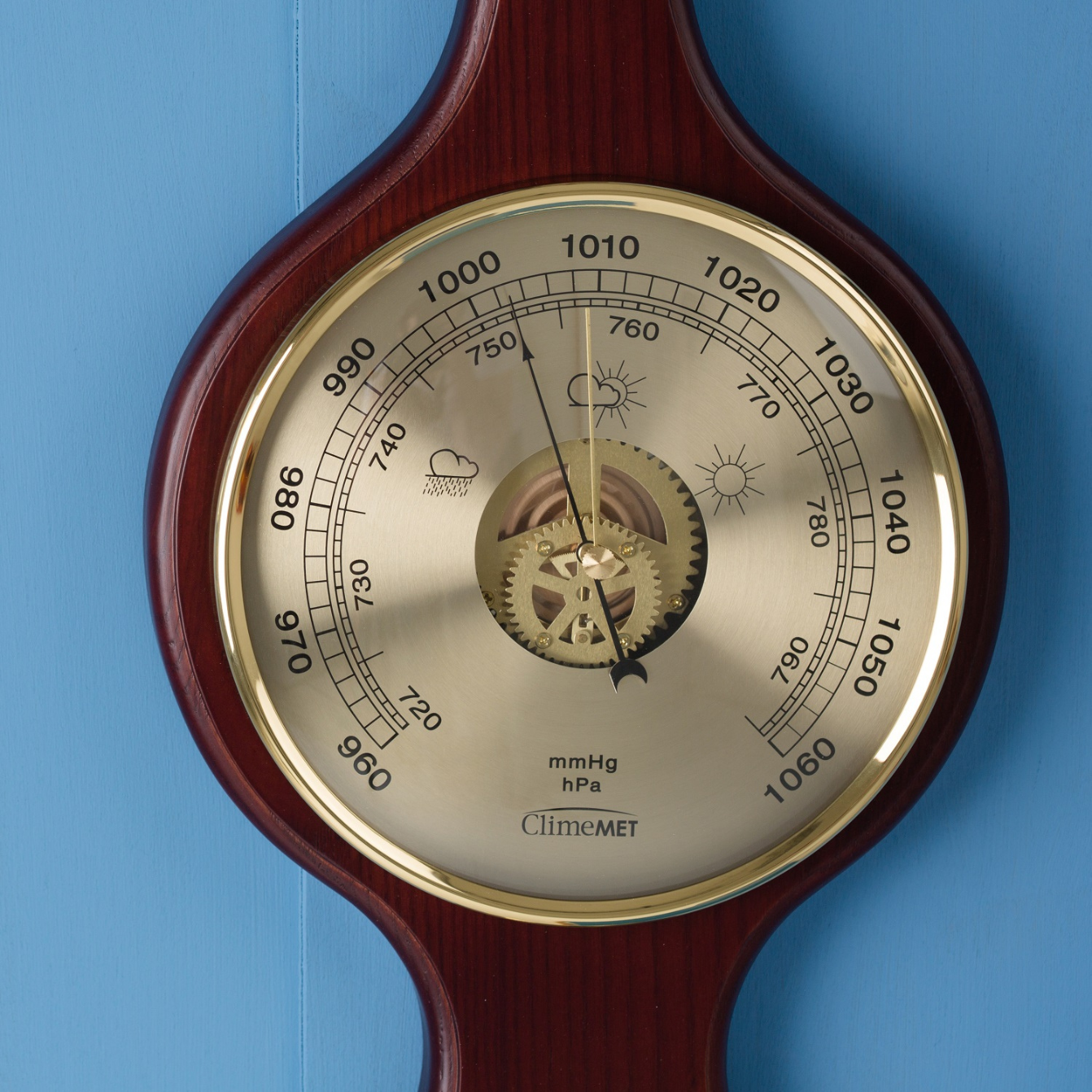 ClimeMET CM4280 'The Constable' Traditional Banjo Barometer