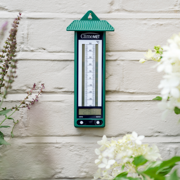 ClimeMET CM3086 Digital Min/Max Garden Thermometer