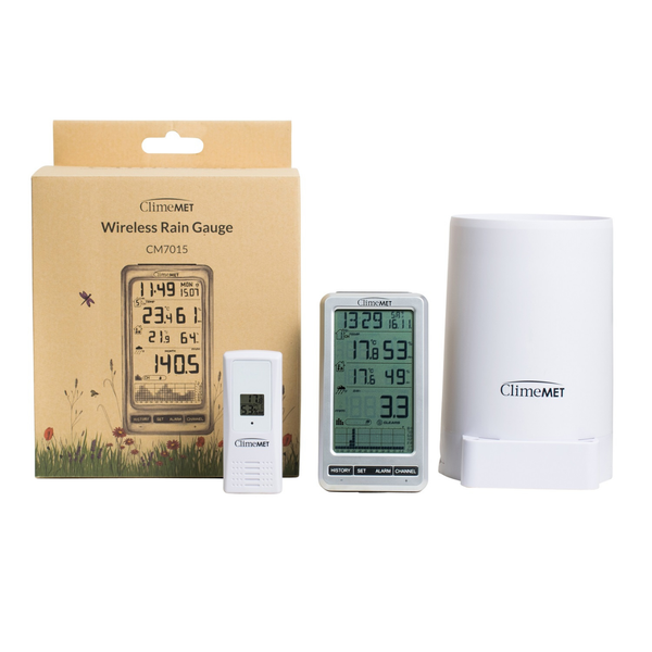 ClimeMET CM7015 Wireless Rain Gauge