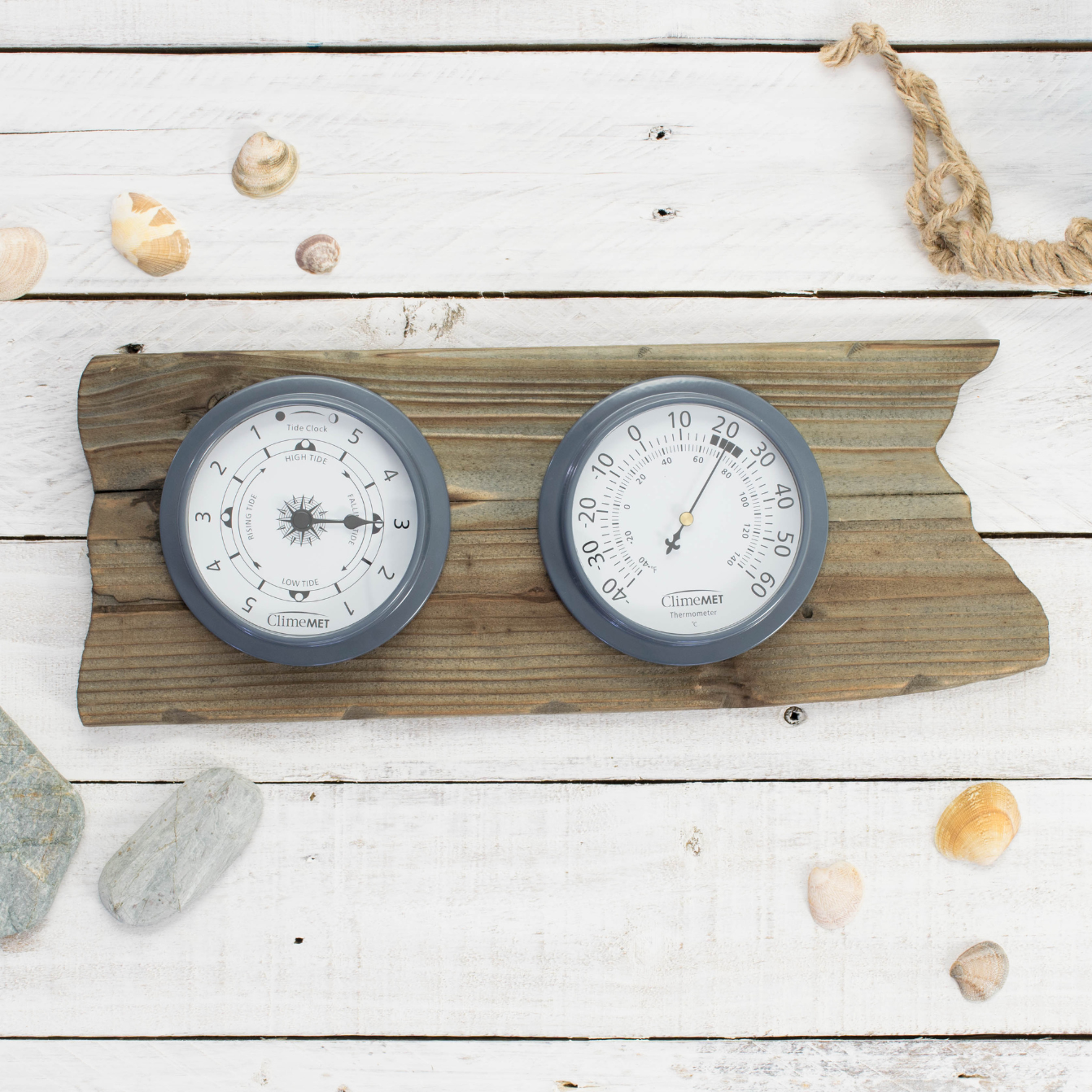 ClimeMET 'Coastal Adventurer' Weather Dial Gift Set