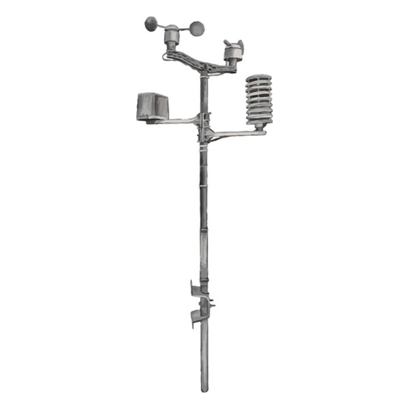 ClimeMET CM5201 Weather Station Installation Kit Main image