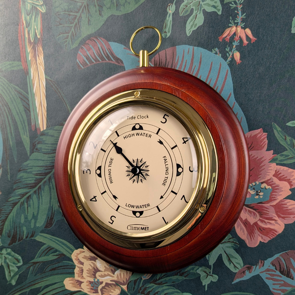 ClimeMET CM4015 Traditional Wooden Tide Clock