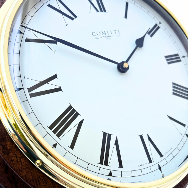 Comitti of London Bracket Clock 8" Dial