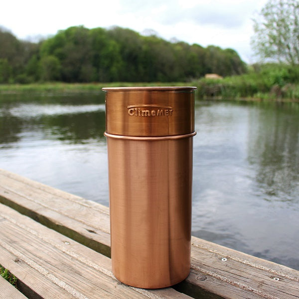 ClimeMET CM1015 Professional 'Orwell' Copper Rain Gauge