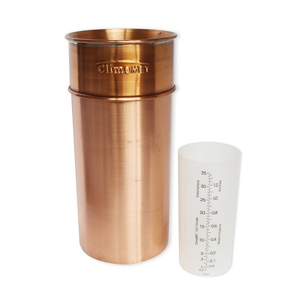 ClimeMET CM1015 Professional 'Orwell' Copper Rain Gauge