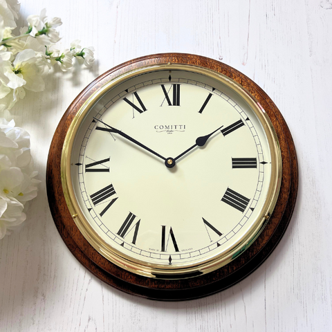 Comitti of London Bracket Clock 8" Dial