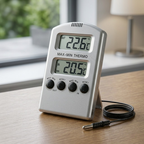 TFA Digital Minimum/Maximum Thermometer With Probe