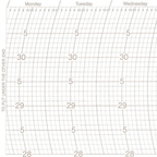 Metcheck 78 Barograph Chart