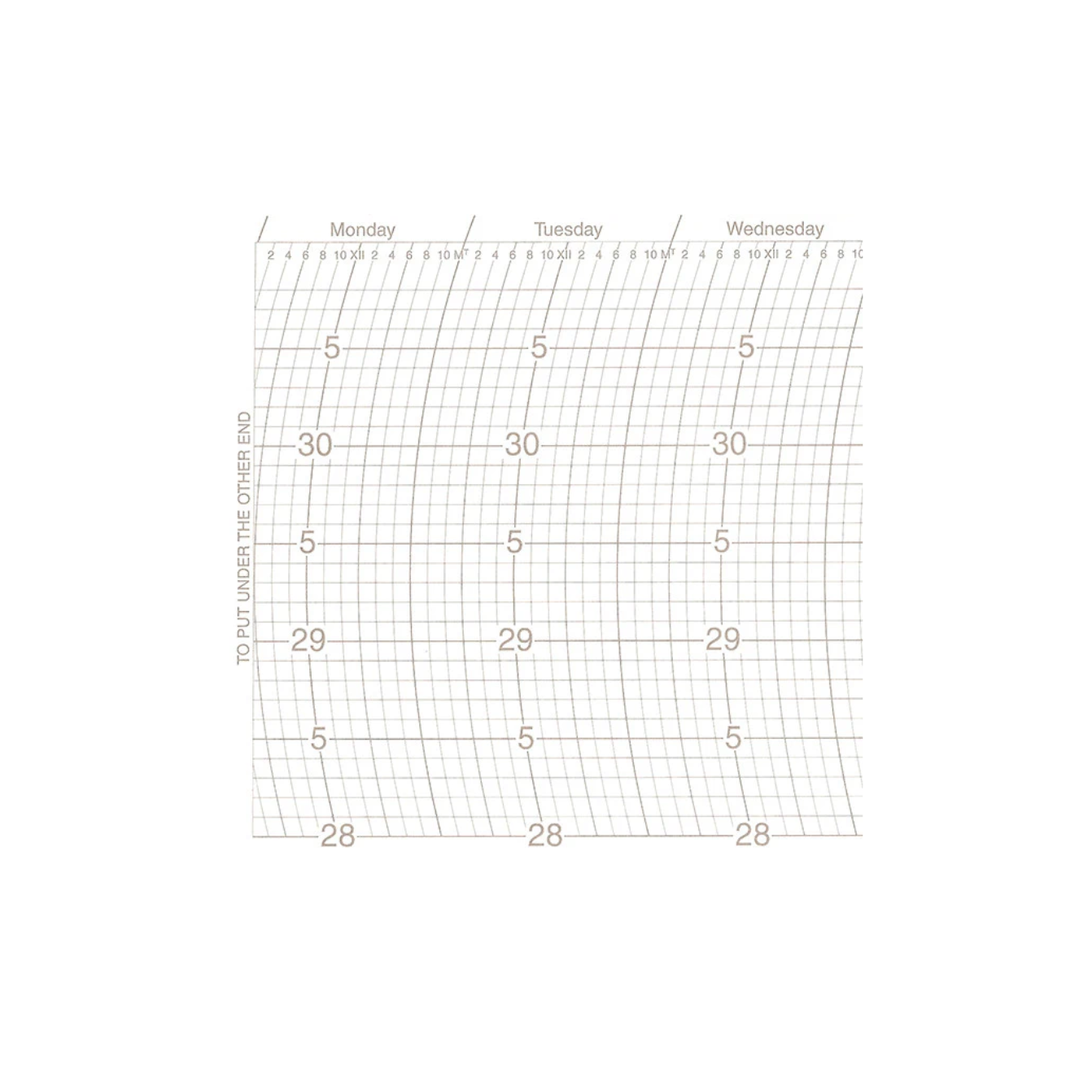 Metcheck 78 Barograph Chart Secondary image