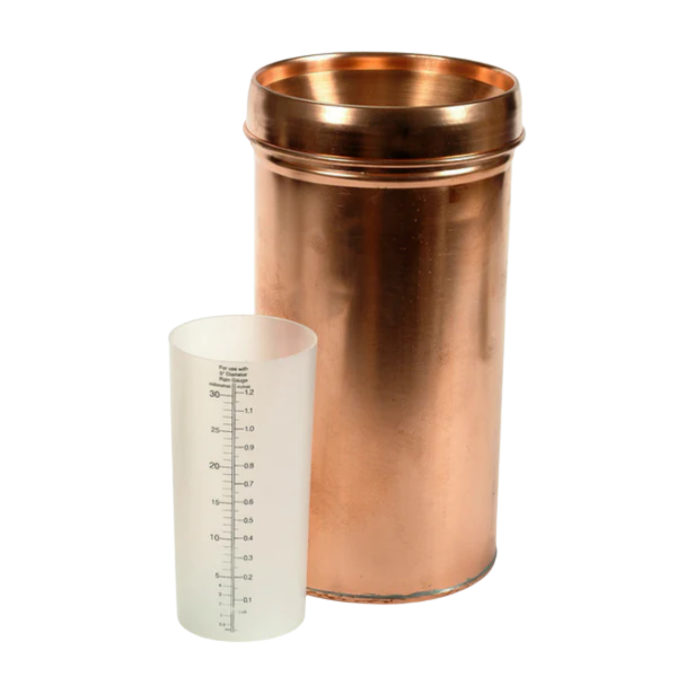 Russell Scientific L5 Copper Rain Gauge Secondary image