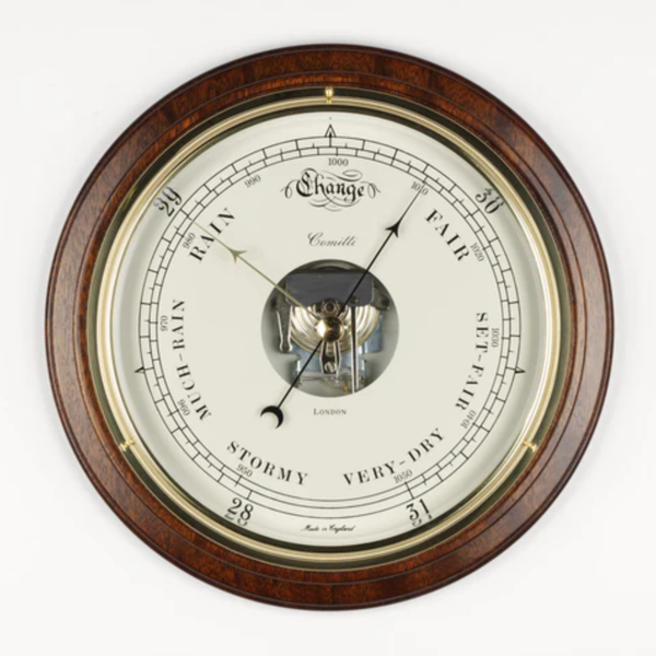 Comitti of London Bracket Barometer with 8" Dial