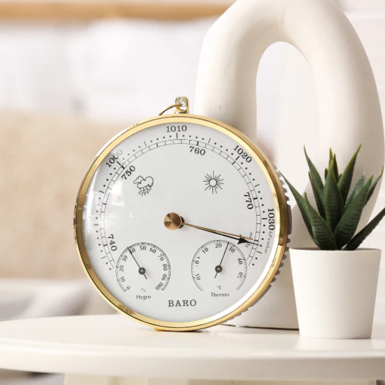 TFA Brass Weather Station Main image