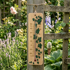 Brannan Ivy Wood Wall Thermometer