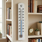 TFA White Beech Wood Thermometer