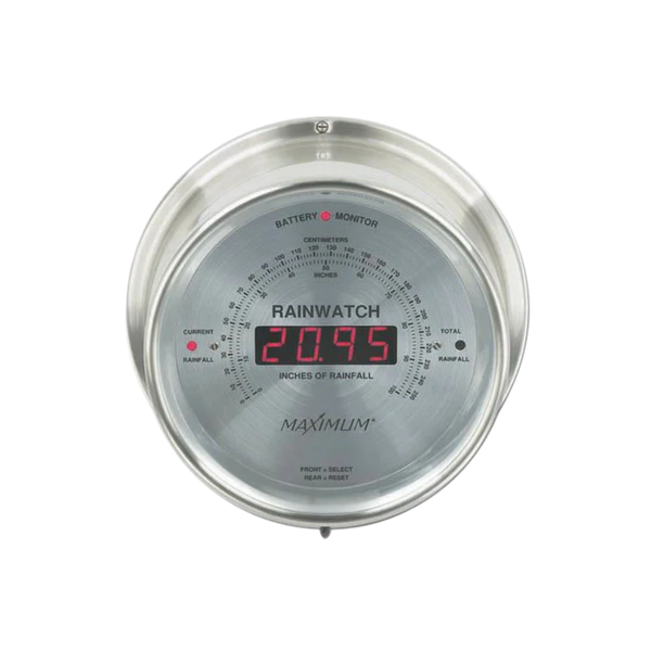 Maximum Digital Rainwatch Rain Gauge
