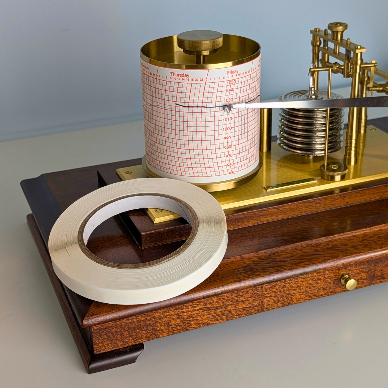 Metcheck Gummed Barograph Tape Main image