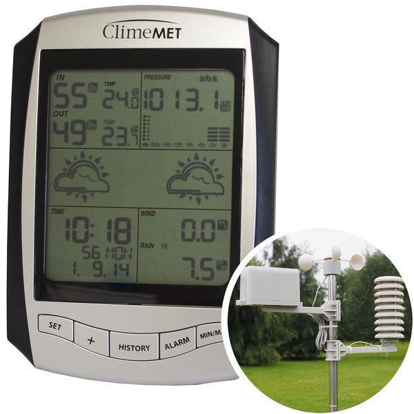 ClimeMET CM2016 Wireless Weather Station - Metcheck