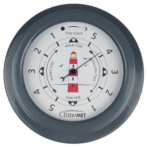ClimeMET CM4520 Red Lighthouse Tide Clock - Metcheck
