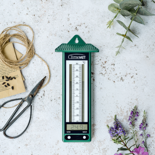 ClimeMET CM3086 Digital Min/Max Garden Thermometer - Metcheck