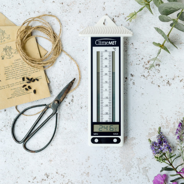 ClimeMET CM3086 Digital Min/Max Garden Thermometer - Metcheck