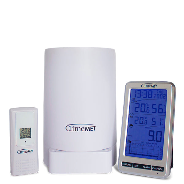 ClimeMET CM7015 Wireless Rain Gauge - Metcheck