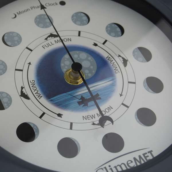 ClimeMET CM4610 Night Fishing Moon Phase Clock - Metcheck