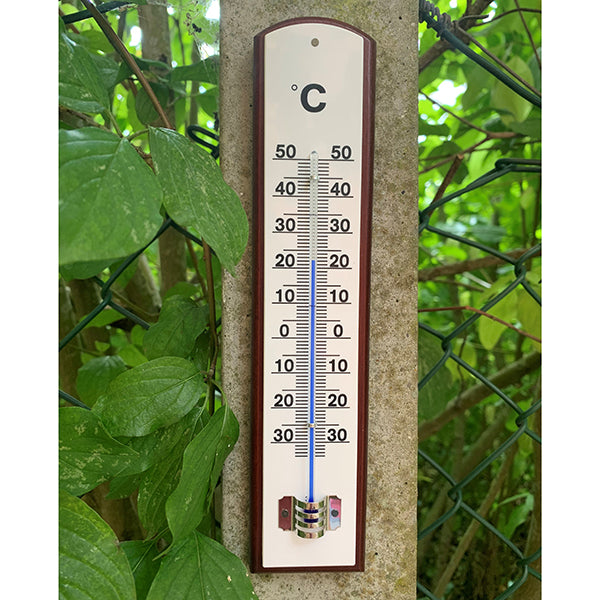 TFA Wooden Indoor Thermometer