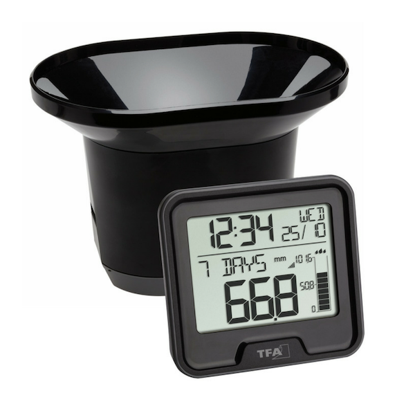 TFA Drop Digital Rain Gauge - Metcheck